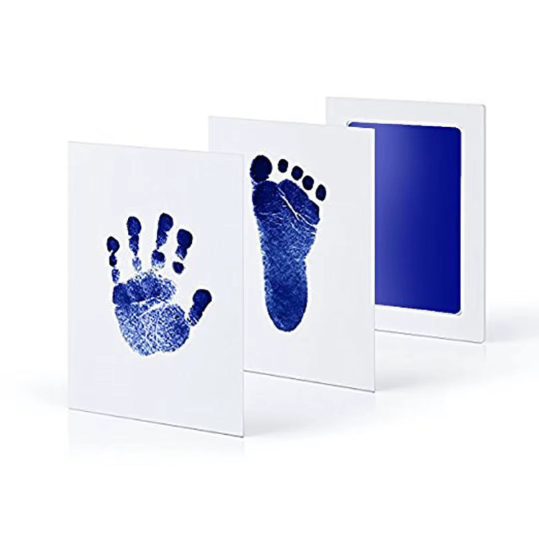 4 Pack Baby Footprint Kit & Dog Paw Print Kit,Inkless Hand and Footprint Kit for Newborns,Safe Non-Toxic Clean-Touch Ink Pad