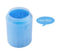 Outdoor Portable Pet Dog Paw Cleaner Cup Soft Silicone Foot Washer Clean Dog Paws One Click Manual Quick Feet Wash Cleaner