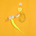 Interactive Cat Toy Hanging Simulation Cat Toy Funny Self-Hey Interactive Toy for Kitten Playing Teaser Wand Toy Cat Supplies